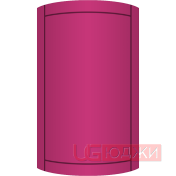 Фасад Эмаль Матовая 19мм Стандарт 6 полукруглый R300 высота 357-716мм