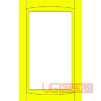 Фасад Эмаль Матовая 19мм Престиж Классика 66 Витрина