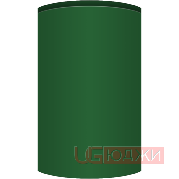 Фасад Эмаль Матовая 19мм Интегрированная ручка V1 полукруглый R300 высота 357-716мм