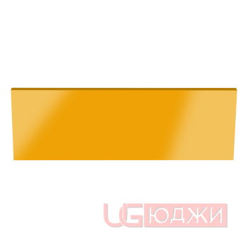 Цоколь прямой Эмаль Глянец 2300х150х19мм