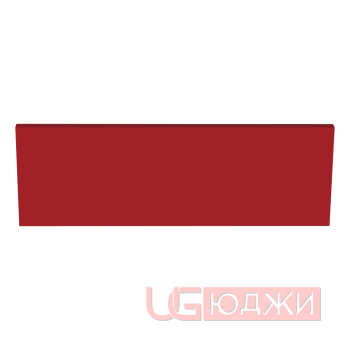 Цоколь прямой Эмаль Матовая 2300х150х19мм