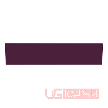 Цоколь прямой Эмаль Матовая 2300х100х19мм