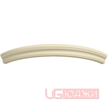 Карниз верхний полукруглый Эмаль Матовая R300х60мм