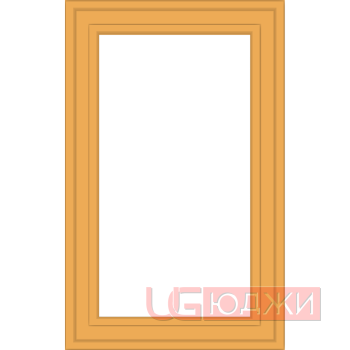 Фасад Эмаль Матовая 19мм Престиж Модерн 75 Витрина