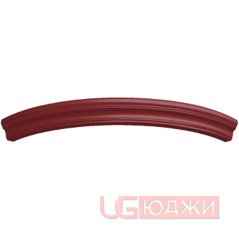 Карниз верхний прямой Эмаль Матовая 2400х60х80мм