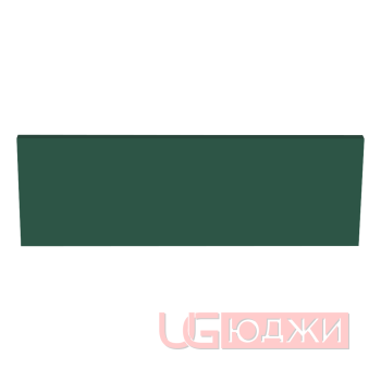 Цоколь прямой Эмаль Матовая 2300х150х19мм