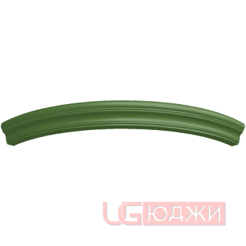 Карниз верхний прямой Эмаль Матовая 2400х60х80мм