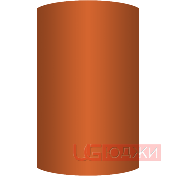 Фасад Эмаль Матовая 19мм Стандарт 15 полукруглый R300 высота 100-356мм