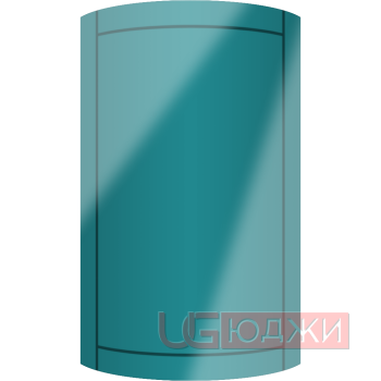 Фасад Эмаль Глянец 19мм Стандарт 6 полукруглый R300 высота 717-916мм