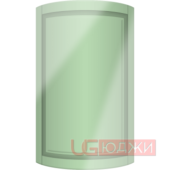 Фасад Эмаль Глянец 19мм Престиж Классика 67 полукруглый R300 высота 717-916мм