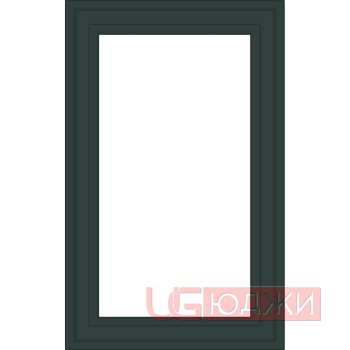 Фасад Эмаль Матовая 19мм Престиж Модерн 75 Витрина