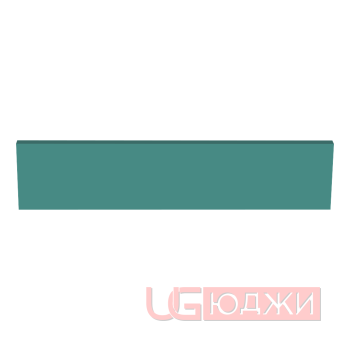 Цоколь прямой Эмаль Матовая 2300х100х19мм