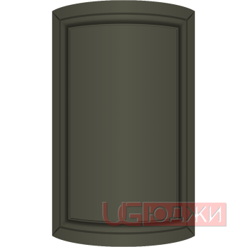 Фасад Эмаль Матовая 19мм Престиж Классика 71 полукруглый R300 высота 357-716мм