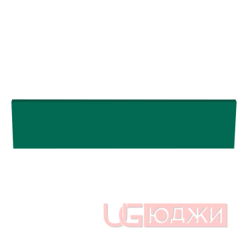 Цоколь прямой Эмаль Матовая 2300х100х19мм
