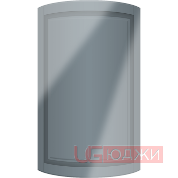 Фасад Эмаль Глянец 19мм Престиж Классика 67 полукруглый R300 высота 717-916мм