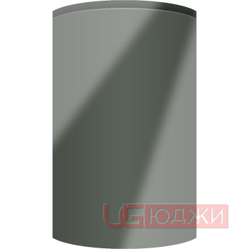 Фасад Эмаль Глянец 19мм Интегрированная ручка V1 полукруглый R300 высота 717-916мм