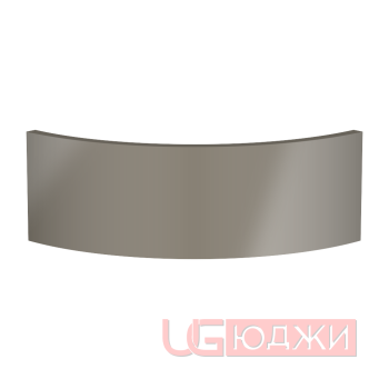 Цоколь полукруглый Эмаль Глянец R300х150мм