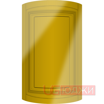 Фасад Эмаль Глянец 19мм Престиж Классика 66 полукруглый R300 высота 717-916мм