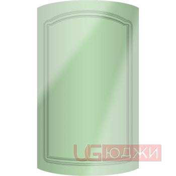 Фасад Эмаль Глянец 19мм Стандарт 3 полукруглый R300 высота 717-916мм