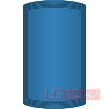 Фасад Эмаль Матовая 19мм Престиж Модерн 77 полукруглый R300 высота 717-916мм