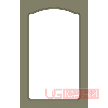 Фасад Эмаль Матовая 19мм Стандарт 3 Витрина