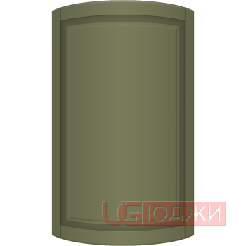 Фасад Эмаль Матовая 19мм Престиж Классика 67 полукруглый R300 высота 717-916мм