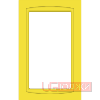 Фасад Эмаль Матовая 19мм Престиж Классика 66 Витрина