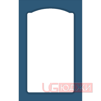 Фасад Эмаль Матовая 19мм Стандарт 3 Витрина