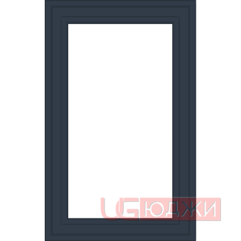 Фасад Эмаль Матовая 19мм Престиж Модерн 75 Витрина