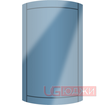 Фасад Эмаль Глянец 19мм Стандарт 6 полукруглый R300 высота 717-916мм