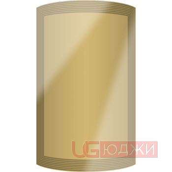 Фасад Эмаль Глянец 19мм Престиж Модерн 77 полукруглый R300 высота 717-916мм