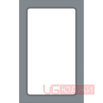 Фасад Эмаль Матовая 19мм Стандарт 1 Витрина