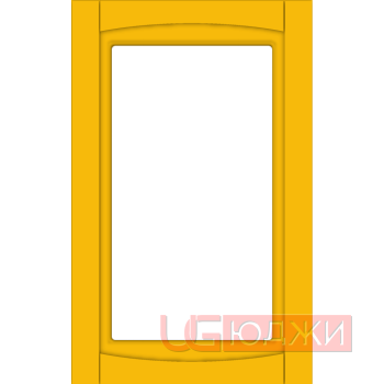 Фасад Эмаль Матовая 19мм Престиж Классика 66 Витрина