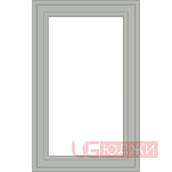 Фасад Эмаль Матовая 19мм Престиж Модерн 75 Витрина