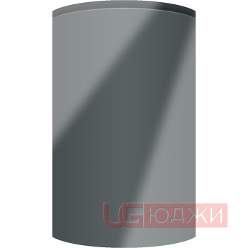 Фасад Эмаль Глянец 19мм Интегрированная ручка V1 полукруглый R300 высота 717-916мм