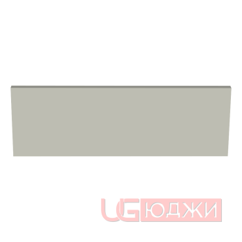 Цоколь прямой Эмаль Матовая 2300х150х19мм