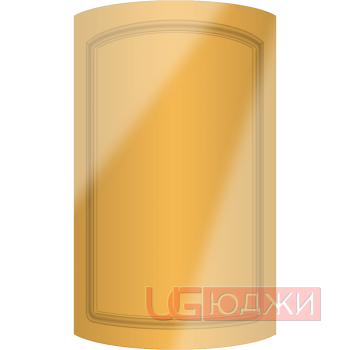 Фасад Эмаль Глянец 19мм Стандарт 11 полукруглый R300 высота 717-916мм