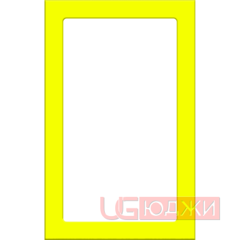 Фасад Эмаль Матовая 19мм Стандарт 15 Витрина