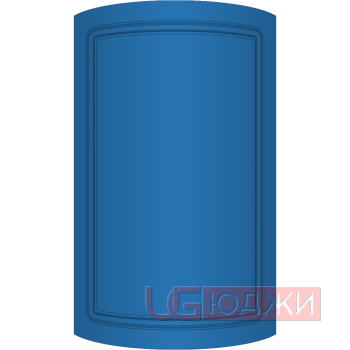 Фасад Эмаль Матовая 19мм Стандарт 1 полукруглый R300 высота 717-916мм