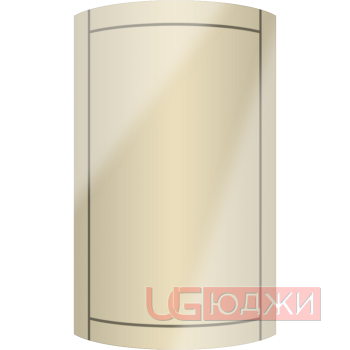 Фасад Эмаль Глянец 19мм Стандарт 6 полукруглый R300 высота 717-916мм