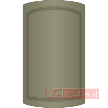 Фасад Эмаль Матовая 19мм Стандарт 11 полукруглый R300 высота 357-716мм