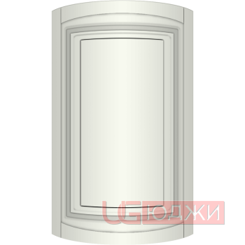 Фасад Эмаль Матовая 19мм Престиж Классика 66 полукруглый R300 высота 717-916мм