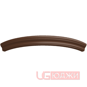 Карниз верхний полукруглый Эмаль Матовая R300х60мм