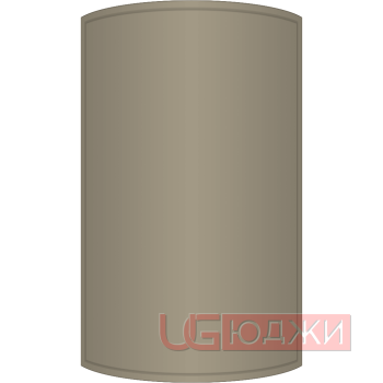 Фасад Эмаль Матовая 19мм Престиж Модерн 75 полукруглый R300 высота 717-916мм