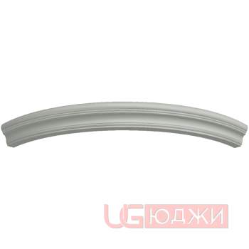 Карниз верхний прямой Эмаль Матовая 2400х60х80мм