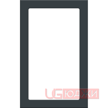 Фасад Эмаль Матовая 19мм Стандарт 15 Витрина