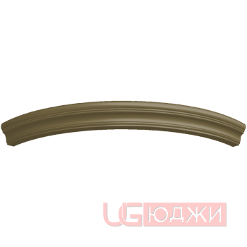 Карниз верхний прямой Эмаль Матовая 2400х60х80мм