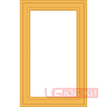 Фасад Эмаль Матовая 19мм Престиж Модерн 75 Витрина