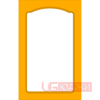 Фасад Эмаль Матовая 19мм Стандарт 3 Витрина