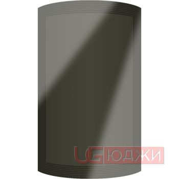 Фасад Эмаль Глянец 19мм Престиж Модерн 77 полукруглый R300 высота 717-916мм